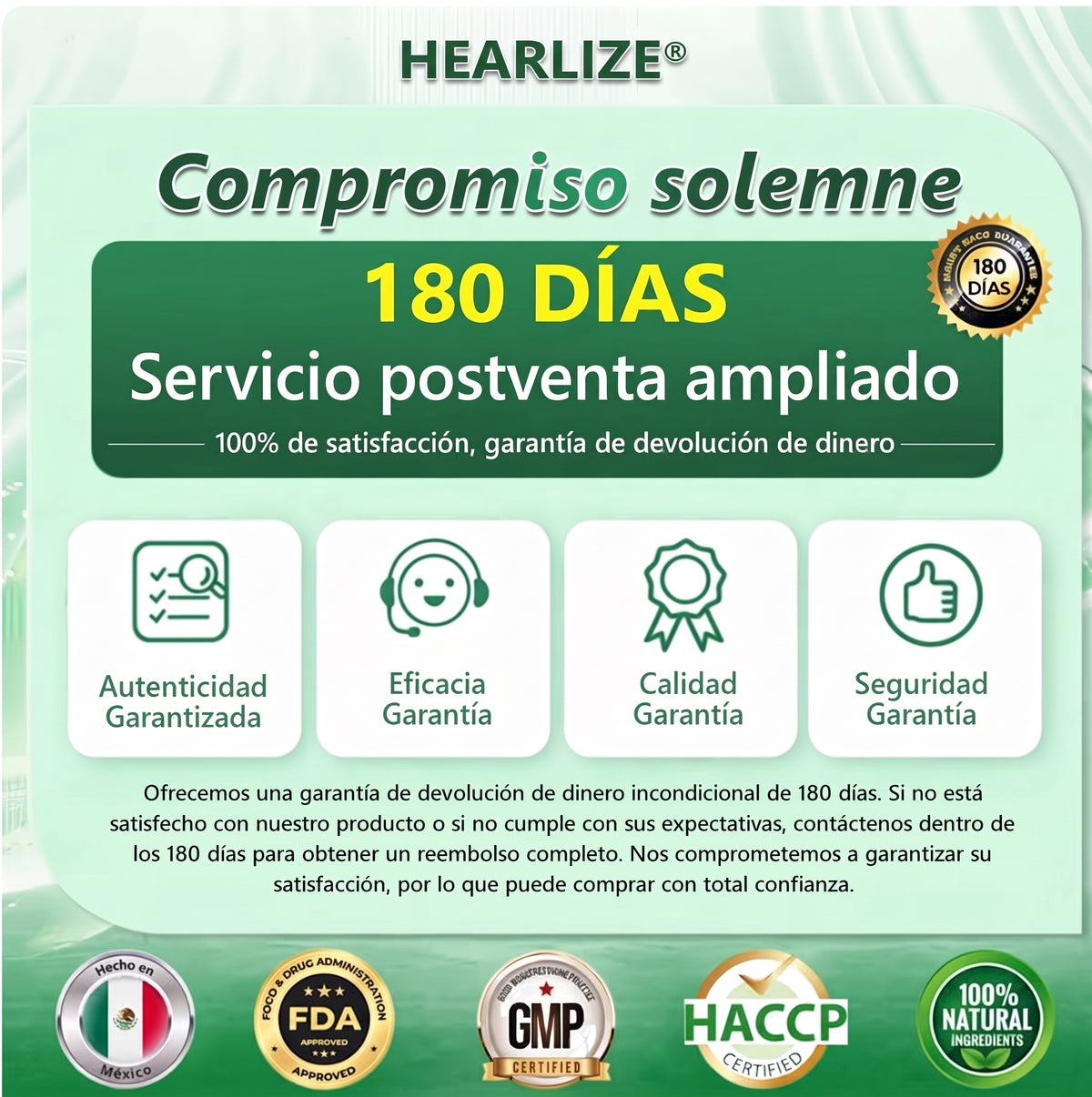 Tienda Oficial | Healrize® 2026 Parche Adelgazante 12-en-1 con Moringa · Berberina × NAD+ 🇲🇽