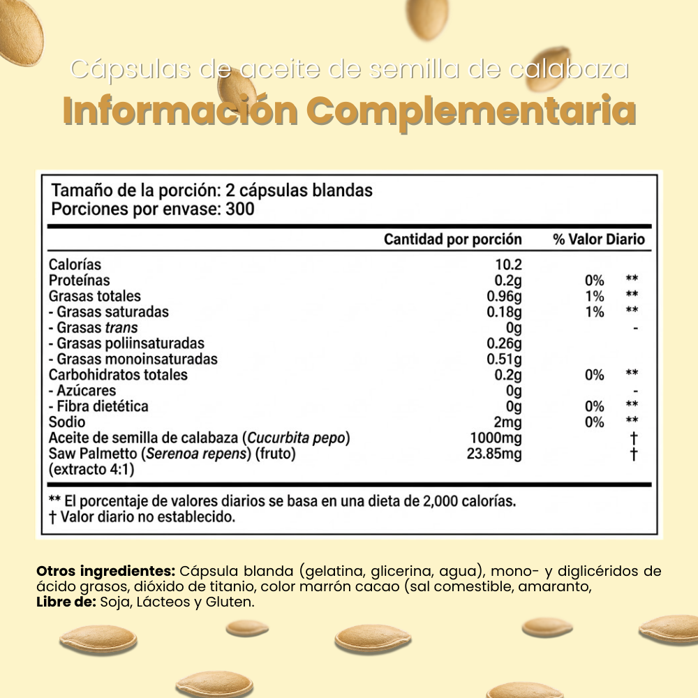 Tienda Oficial | FEMINU® por Zendi Nature • Aceite Natural de Semilla de Calabaza + Palmito para Mujer •
