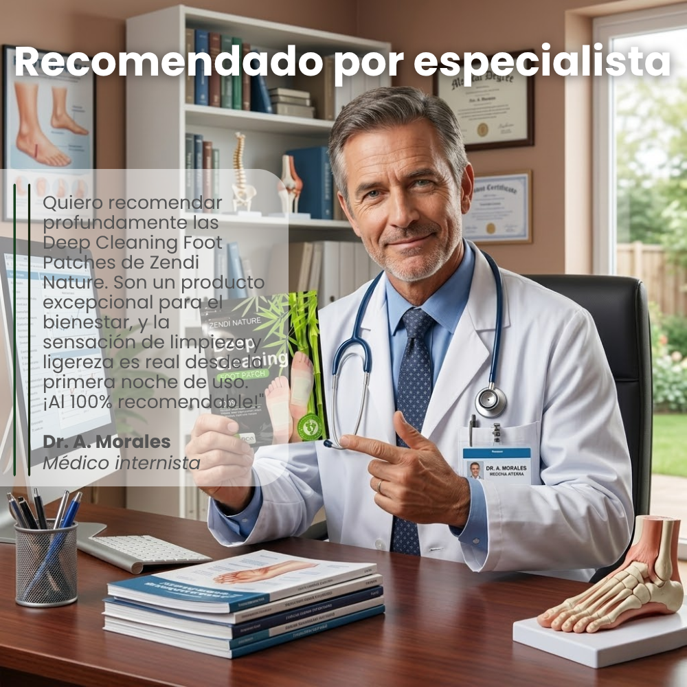 Tienda Oficial | Parches de Descanso Profundo para Pies × Tecnología Natural Activa  (Úsalos cada noche, siente tu cuerpo más ligero en días) 🌙 Ideal para cansancio, pesadez en pies y dificultad para desconectar