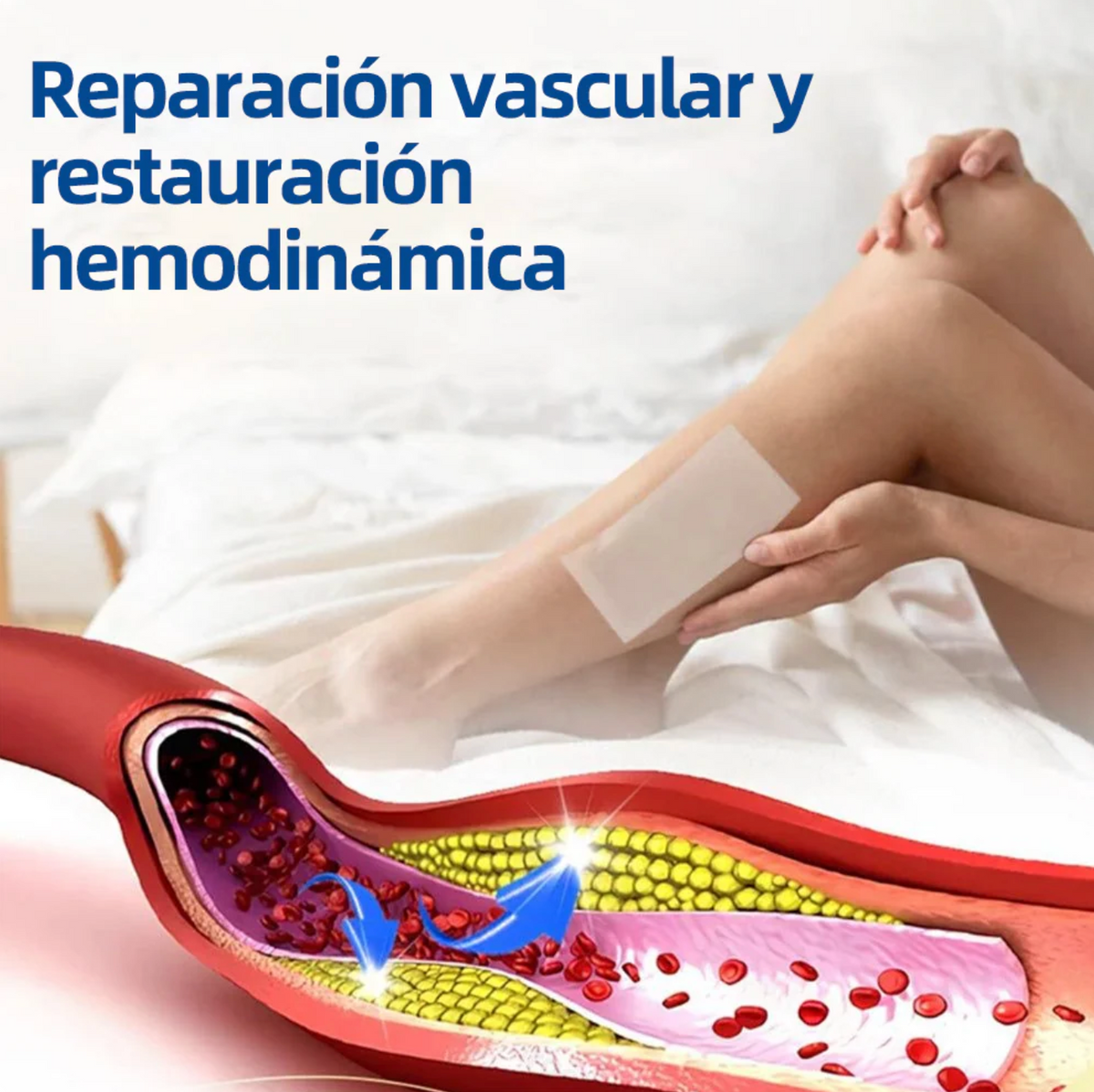 Tienda Oficial | 𝐻𝑒𝑎𝑙𝑟𝑖𝑧𝑒® Piernas Ligeras 12-en-1 🩹 Advanced Nano Microneedle Patch 🇲🇽 (Una vez al día · resultados en 7 días) 👨‍⚕️ Para várices, Reduce arañitas, mejora circulación, alivia piernas cansadas  y esa pesadez que no te deja estar cómoda 💝