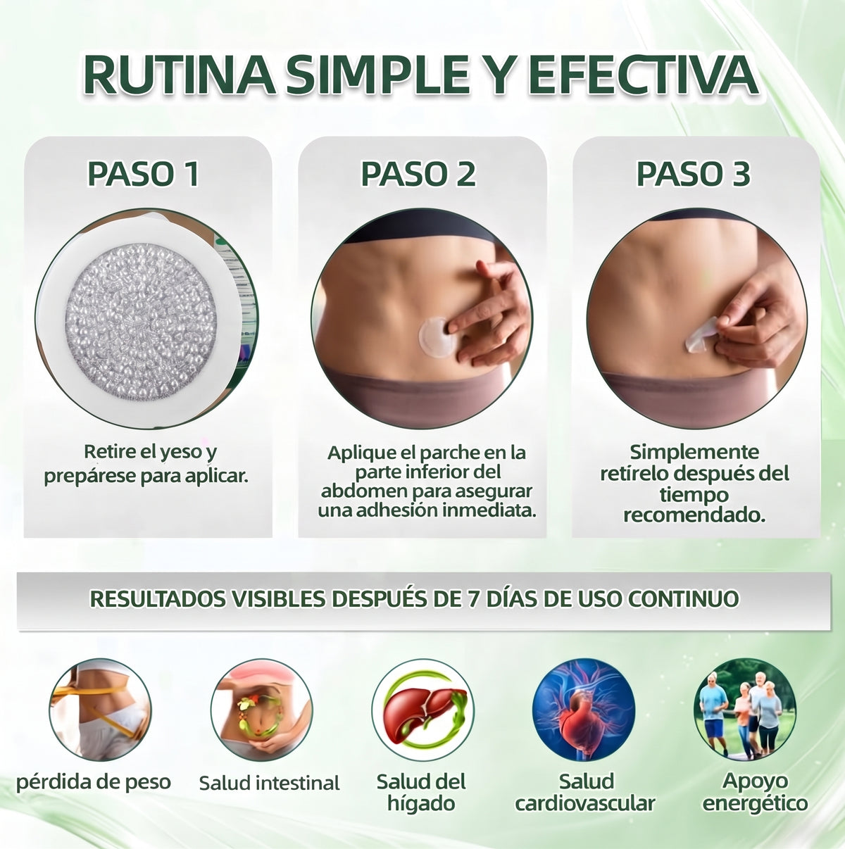 Tienda Oficial | Healrize® Moringa · Berberine × NAD+ 12-en-1 Advanced Nano Microneedle Patch 🇲🇽 (Solo una vez al día, cambios visibles en 7 días)