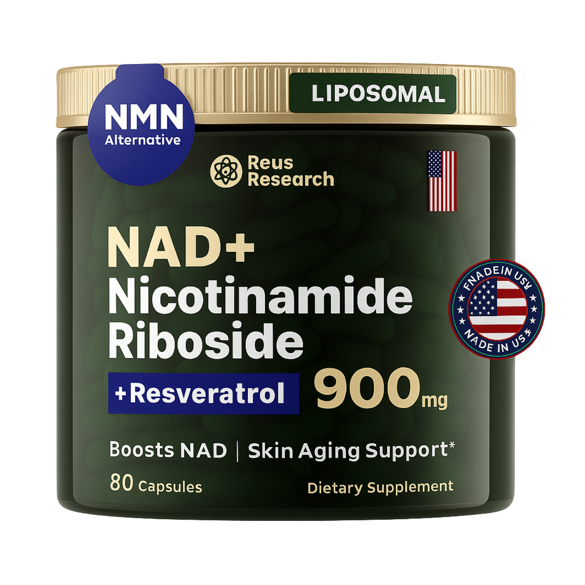 NAD+ garantía y Certificado 15% Descuento